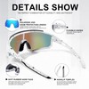 suoso Cycling Glasses Mens-Polarised Sports Sunglasses Womens-Running Glasses-Wrap Around Sunglasses-Mtb