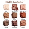 FV Eyeshadow Palette, 9 Colors Nude Eye Shadow Palette for