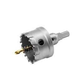 Aohhy TCT Carbide Hole Saw 51mm Heavy Duty Industrial Grade Tungsten Hole Cutter for Metal, Copper, Aluminum, Stainless Steel, Cast Iron