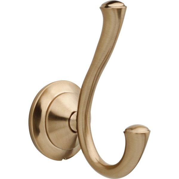 DELTA 79435-CZ 73835, Double Robe Hook, Champagne Bronze