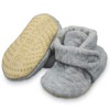 Fruit of the Loom Cozy Thermal Wrap Booties with Non-Skids