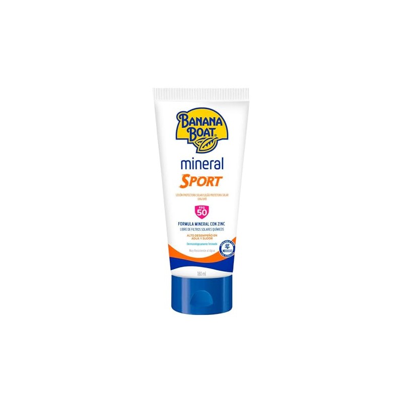Banana Boat, Protector Solar Mineral Sport 50 FPS 180 ml