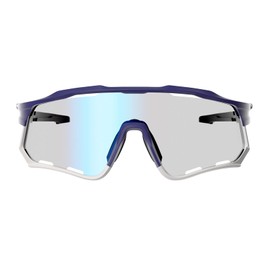 GONTSAM Photochromic Polarized Cycling Glasses, UV400 Protection, Detachable Sports Sunglasses with Winter Anti-Fog for Men & Women (Aurora Crest)