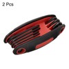 sourcing map 2pcs Folding Torx Wrench T9-T40 8 in 1