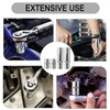 4 PCS 10mm Socket,10mm Socket 1/4 Drive,1/4 Deep Socket, Cr-V