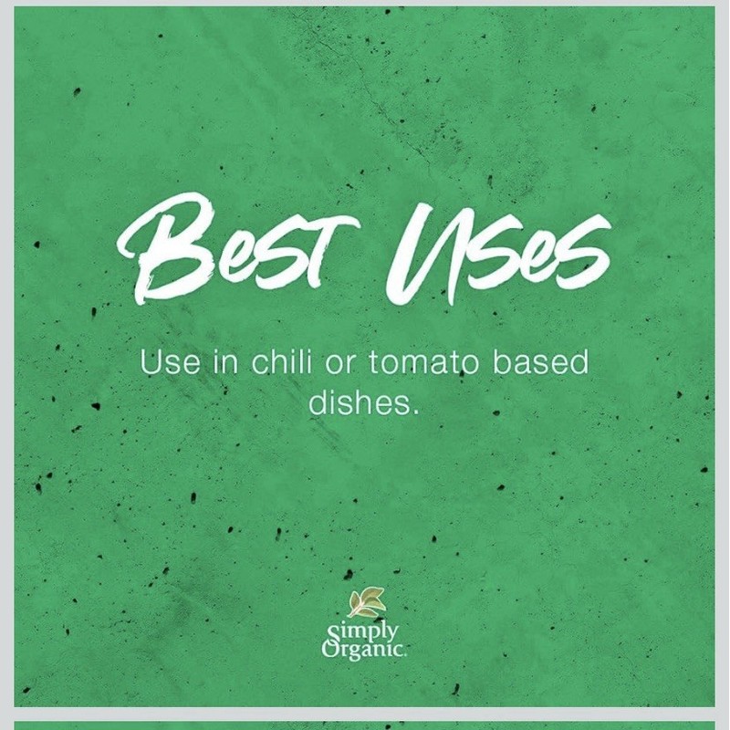 Simply Organic Spicey Chili Mix 12 Pack 1 Case