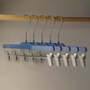 Kostaverite Acrylic Clip-Hangers Blue for Pants, Skirts and Shorts with