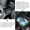 Vesul Center Console Armrest Storage Box Compatible with Honda Accord