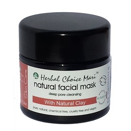 Herbal Choice Mari Natural Facial Mask; 3.4floz UV Glass