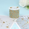 YOUBEIYEE - Cadena fina de acero inoxidable chapada en oro