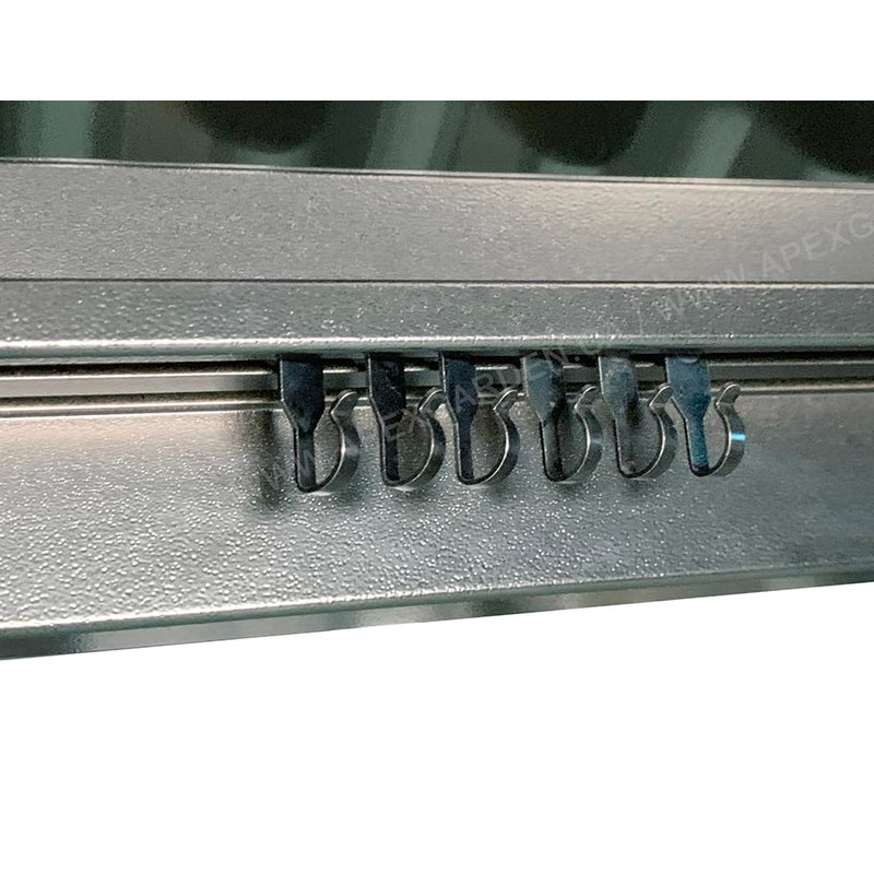 Steel Metal Slide Curtain Track Hooks with Wheels for Gazebo