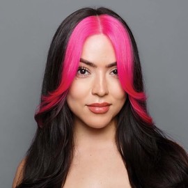 Good Dye Young Tinte Semi Permanente para El Cabello Rayas y Strands(Rosa Ex-Girl) — Color de Cabello Temporal Protector Uv Dura 15-24+ Lavado — Tinte
