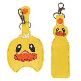 Duck Hand Sanitizer Holder And/Or Lip Balm Holder