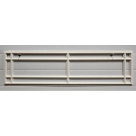 Clopay Ideal Holmes PRAIRIE 610 ALMOND Replacement Window Inserts/LONG Panel IDEAL Garage Doors