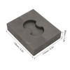 Graphite Mould Good Thermal Conductivity Coin Shape High Density Save