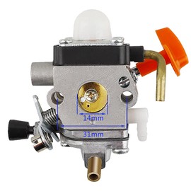HUSWELL FS90R Carburetor for STIHL FS90 FS110 FS110R FS130 FS130R HT101 FS100 KM110R KM130 HL100 HT100 FS100RX FS100R KM90 KM90R KM100 KM110 KM130R C1Q-S174 Trimmer Carb