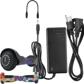 RXQMXG AC Adapter For Gotrax Hoverfly Eco GT-HE-BLA E2 Hoverboard 29.4V 1.6A Power