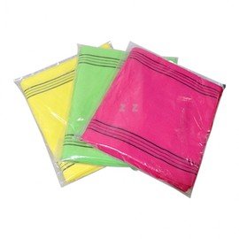 Kkalkkeumi Exfoliating Back Scrubber Towel (Large) Exfoliating Towel 4ea