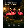 Solar Flamingo Garden Stake Lights for Outdoor Decor – 3
