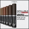 LOreal Paris Infallible Volumizing 24H Wear Mscara para cejas, maquillaje