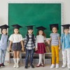 KOSTOO 32.5 Ft Shine Scalloped Bulletin Board Borders, Classroom Borders