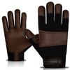 SAWANS Leather Gardening Gloves Working for Women and Men Thorn