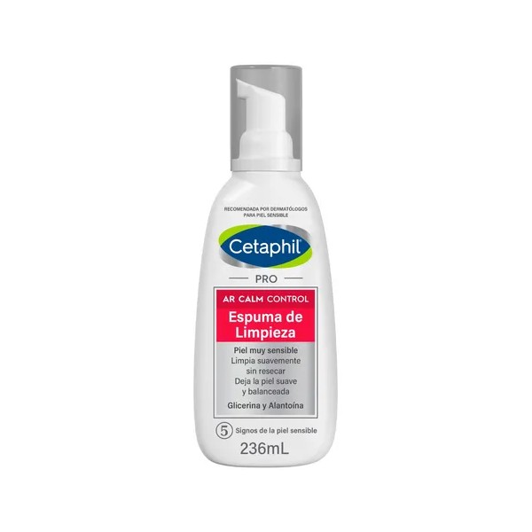 Cetaphil PRO AR Calm Control Espuma de Limpieza Facial Piel