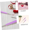 Angoily 4pcs Craft Hole Punch Tool Bead Reamer for Jewelry