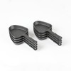 HAWOK Pre-seasoned Triangle Shape Mini Raclette Grill Pans, Barbecue Cheese