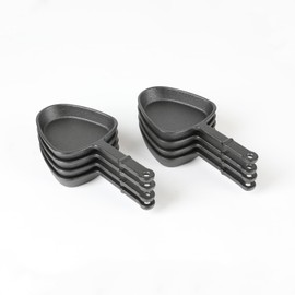 HAWOK Pre-seasoned Triangle Shape Mini Raclette Grill Pans, Barbecue Cheese Melt Pans, Mini Grill Cheese Pans, Raclette Dishes(8 pcs)