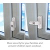 Neoteck 4pcs Sash Blocker Jammer Restrictor Window Lock with Keys