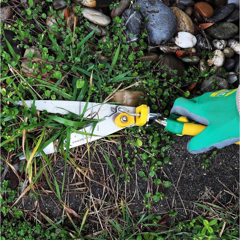 GRÜNTEK Icebird Grass Shears – Premium Lawn Edge Scissors with