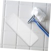 CAXUSD Travel Shaver Box 3 Storage Containers Razor Blade Holder