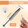 1pcs Professional Piercing Ball Grabber Tool,2.36inch Piercing Removal Tool,Essential Piercing