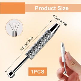 1pcs Professional Piercing Ball Grabber Tool,2.36inch Piercing Removal Tool,Essential Piercing Tools for Changing Jewelry, Ideal for Septum and Ear Piercing Maintenance at Home