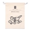 Bread Bag Plastic Lined Size 44x35 cm | 2 Pack