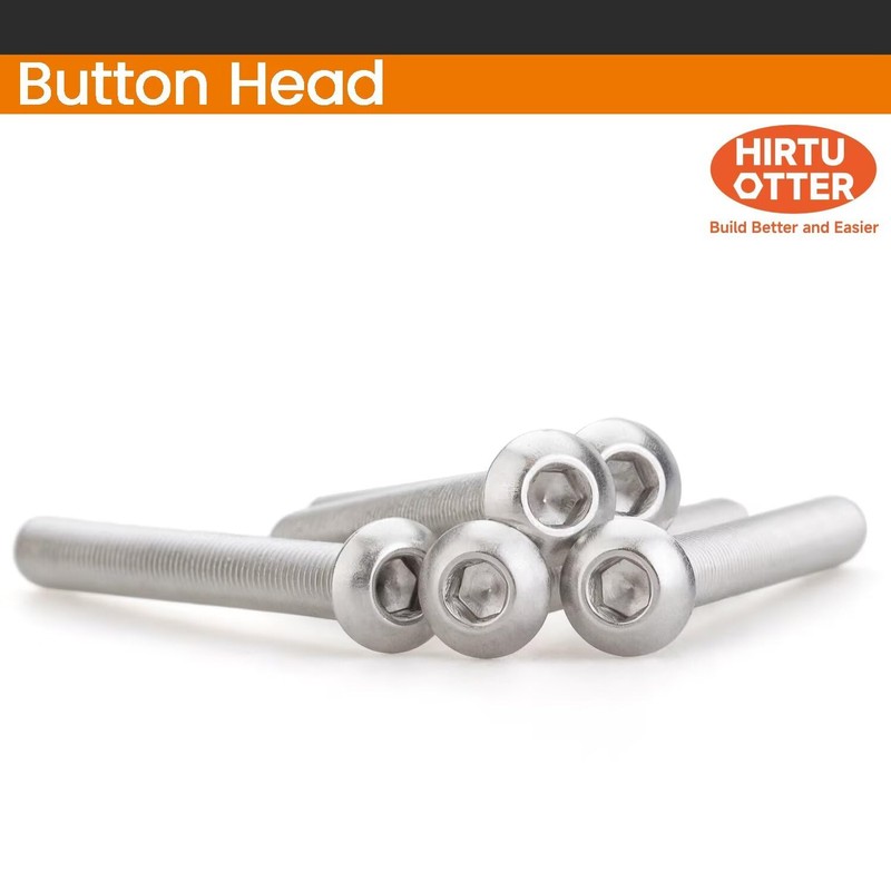 5/16"-18 x 3/8" (20 PCS) Button Head Socket Cap Screws,