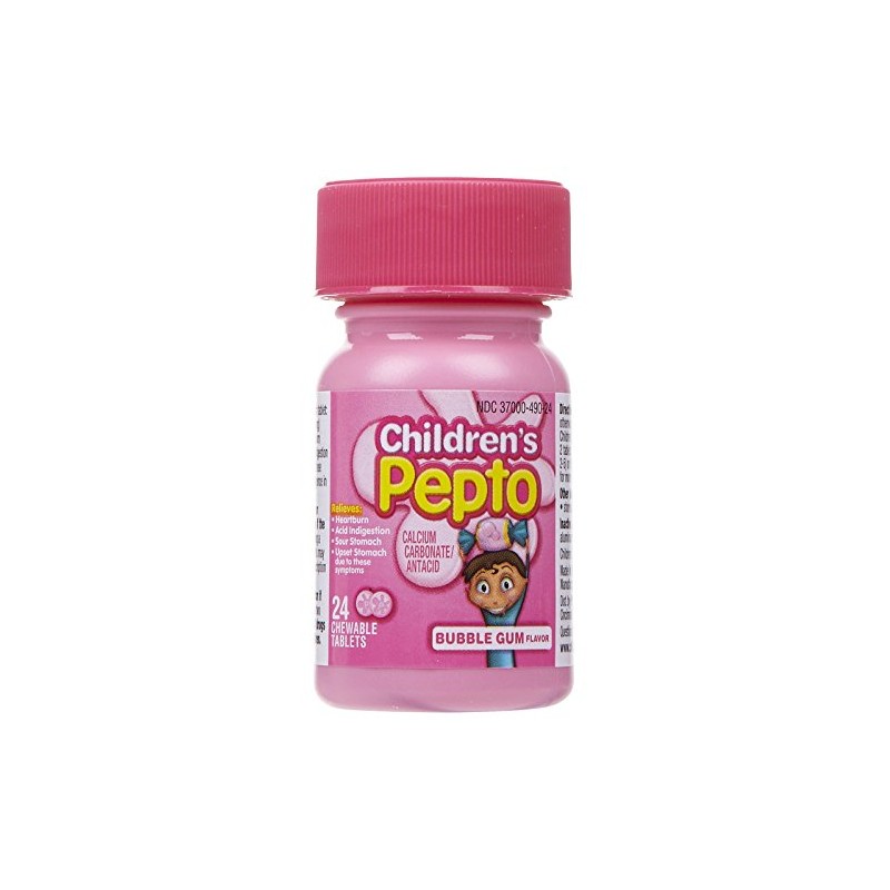 Children's Pepto Chewable Tablets - 24 CT