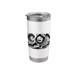 Cat Billiard Cue Pool Snooker Stainless Steel Insulated Tumbler