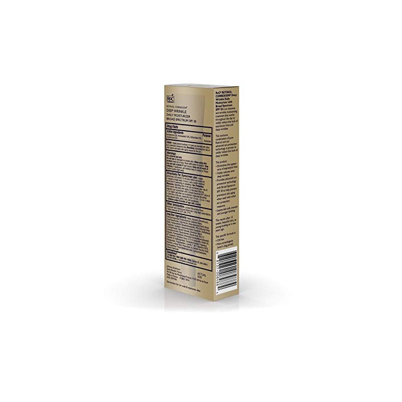 Roc Retinol Correxion Deep Wrinkle Daily Moisturizer Spf Ounce Tube
