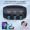 MAGJIEYX for Multi Retractable Car Charging Station Box, 3 in