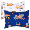 UOMNY Toddler Pillowcases for Boys 13X18 12x16 14x19 Engineering Vehicle