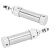 Pneumatic Air Cylinder Mini Double Acting Single Rod Stroke Stainless