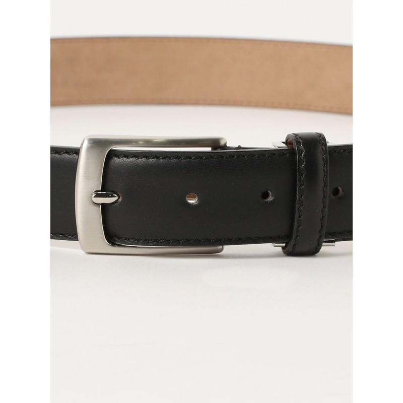 Beams Heart 415200479941988 Men's Leather Belt, 13.1 inches (331 mm),