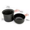 Camping Cookware Set with Camping Stove Folding Spork Cooking Pots