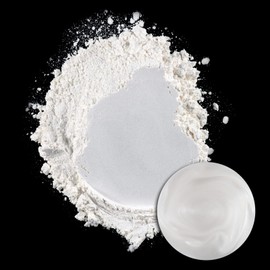 Ceya Mica Powder, 5.3oz/ 150g Porcelain White Pearlescent Effect Colorant Pigment Powder for Epoxy Resin, Tumblers, Slime Bath Bomb, Soap Dye, Slime, Candle, Resin Crafting, Paint,Jewelry, Nail Polish