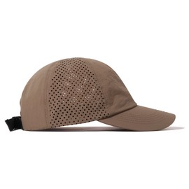Croogo Quick Dry Baseball Cap Mesh Trucker Hat Lightweight Waterproof Running Cap Mesh Sun Visor Cap Driving Cap,Khaki-WBBC7