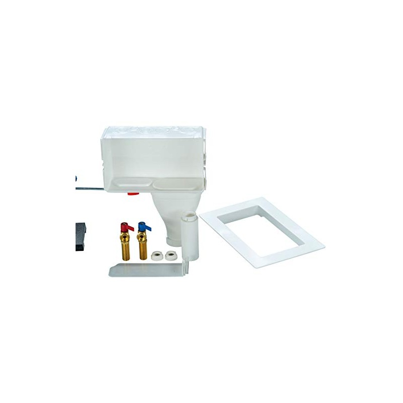 Water-Tite 87349 Right-Hand Drain Wide-Mouth Washing Machine Outlet Box -