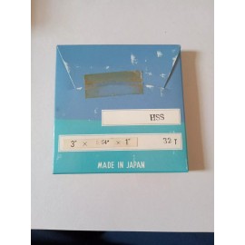 3" X 5/64" X 1" METAL SLITTING SAW HSS STAG'D SIDE CHIP CLEARANCE TOA SEISAKUSHO