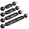 2 Packs 5 Inch Double Ball Aluminium Extension Arm, 1